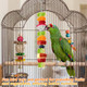 Jxiwfvl 2Pcs Bird Food Holder With Hook Stainless Steel Small Fruit Feeder Animal Bird Food Treats Foraging Toy Skewer Hanging Vegetable Stick Holder Treating Tool Suitable Parrot Cockatoo Cockatiel (Silver)