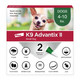 K9 Advantix Ii Small Dog Vet-Recommended Flea Tick & Mosquito Treatment & Prevention Dogs 4-10 Lbs. 1-Mo Supply