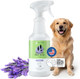 Kin+Kind Flea And Tick Prevention For Dogs Plant Based Flea Spray With Rosemary Lemongrass & Cedarwood Oil Pet Supplies For Bugs And Pests Flea & Tick Pet Spray Prevention - Lavender 32 Fl Oz