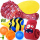 Kipritii 25 Pack Dog Toys Set Ideal For Teething Entertainment & Interactive Play Includes Puppy Toys Rope Toys Treat Balls And Squeaky Dog Toys