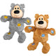 Kong - Wild Knots Bear - Internal Knotted Ropes And Minimal Stuffing For Less Mess - For Small/Medium Dogs (Assorted Colors)