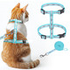 Kooltail Cat Harness And Leash Set Escape Proof Adjustable Kitten Harness For Walking Travel Safe & Easy Control Outdoor Lightweight Soft Pet Harness For Small Medium Large Cats Green