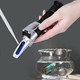 Leerchunag Water Salinity Refractometer Leerchuang Dual Scales Hydrometer: Specific Gravity 1.000-1.070 & Ppt 0-100 (1 = 1Ppt = 1000 Ppm) Handheld Seawater Tester For Aquarium Marine Fish-Keeping Pool Tank