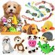 Legend Sandy Tough Dog Toys Stuffed Chew Large Dog Toys To Keep Them Busy Interactive Squeaky Tug Of War Doggie Toy Crinkle Blue Octopus