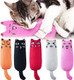 Legendog 5Pcs Bite Resistant Catnip Toy For CatsCatnip Filled Cartoon Mice Cat Teething Chew Toy