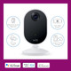 Wiz Indoor Security Camera - 1080P Hd Video - Full-Duplex Audio - Activate With Motion - Control With App - Works With Alexa- Google Assistant And Siri Shortcuts- Bluetooth Compatible- No Hub Required