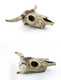 Leoyoubei Aquarium Decoration Fish Tank Small SkullFish Turtle Bonsai Beautification. Cave Landscape Pet Reptile House Shrimps & Snails Love Them (Cattle Skull)