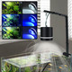Liyaoli Led Aquarium Light - Clip On Full Spectrum Fish Tank Light With Adjustable Height For Planted Tanks Coral Reef Saltwater/Freshwater 3 Color Modes - White/Blue/Combo (Black)