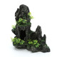 Lyl Leyouland Aquarium Decorations Large Mountain View Stone Ornaments Fish Tank Decorations Extra Large And Tall Aquarium Decor For Fish Tank Hideout Tree House Rock Cave For Small Fish Betta Hideaway Cave