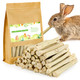 Matafat 25Pcs Rabbit Timothy Hay Toy For Bunny Small Animal Treats Natural Grass Stick Chew Toys Snacks Molar Teeth Grinding For Guinea Pigs Chinchillas Hamsters