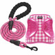Matilor Dog Harness Step-In Breathable Puppy Cat Dog Vest Harnesses For Small Medium Dogs Blue
