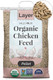 Mile Four Organic Chicken Feed Layer Mash Non-Gmo Usa Grown 16% Protein Corn- Soy- Non-Medicated Feed For Chickens 2 Lbs Sample