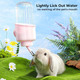 Mini&Moe Pet Water Bottle For Cage Crate - 17Oz No Drip Bpa Water Dispenser For Small Animal Rabbit Guinea Pig Chinchilla Ferret Squirrel Hedgehog