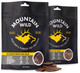 Mountain Wild Venison Jerky Training Treats For Dogs Elk & Deer Meat Protein Dog Treat High-Value Reward All-Natural No Fillers Grain- No Artificial Preservatives 8 Oz (1 Pack)