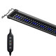 Nicrew Classicled Gen 2 Aquarium Light 32 Watts Dimmable Led Fish Tank Light With 2-Channel Control White And Blue Leds Size 36 To 48 Inch