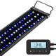 Nicrew 24W Saltwater Aquarium Light Marine Led Reef Light For Corals Programmable Timer Controller 24 To 30-Inch