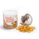 Niteangel Small Animal Snack & Treats - Small Critter Natural Treat For Dwarf Syrian Hamsters Gerbils Mice Sugar Glider Hedgehogs Chickens Birds (Ze-Dried Worms- 1.4Oz (40G))