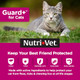 Nutri-Vet Guard+ For Cats Flea And Tick Prevention Spot On Drops Topical Treatment For Cats 1.5 Lbs And Up Kitten Essentials Waterproof Formula 3 Monthly Doses 90 Days Of Protection