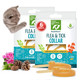 Only Natural Pet Easydefense Non-Toxic Flea & Tick Cat Collar. Single Collar Protects For 3 Months(Pack Of 3)