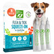 Only Natural Pet Easydefense Flea & Tick Prevention For Small Breed Dogs (Up To 15 Lbs) - Natural Herbal Control Squeeze-On Drops - Protects Up To 3 Months (S Sqz.)