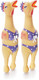 Outward Hound By Charming Pet Squawkers Henrietta Latex Squeaky Rubber Chicken Dog Toy Funny Interactive Holiday Toy For Dogs Large Size