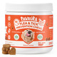 Pawaura Flea & Tick Prevention Chews For Dogs 150 Soft Chews Effective Flea And Tick Treatment Skin & Coat Health Immune Support For All Dog Sizes
