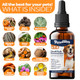 Pawbliss Flea And Tick Prevention For Dogs Pets Oral Natural Supplement Drops With Multivitamin Care For All Breeds