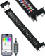 Pawfly Aquarium Light For Plants 19 W Bluetooth Fish Tank Light Full Spectrum Aquarium Lights For 18"-24" Fish Tanks Extendable 24/7 Led Lights With Timer Modes & Adjustable Brightness
