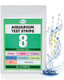 Pawfly 8 In 1 Aquarium Test Strips For Ph Chlorine Nitrate Carbonate Hardness Total Alkalinity & Ammonia Water Quality Freshwater Saltwater Test Kit 50 Strips Fish Tank Water Testing Kit