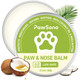 Pawsono Lick-Safe Dog Paw & Nose Balm With Coconut Oil Winter Road Salt & Cold Pavement Protector All-Natural Moisturizer & Soother For Dry Cracked Pads & Snout Nose Butter For Bulldogs (60 G /2.1 Oz)