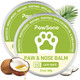 Pawsono Lick-Safe Dog Paw & Nose Balm With Coconut Oil Winter Road Salt & Cold Pavement Protector All-Natural Moisturizer & Soother For Dry Cracked Pads & Snout Nose Butter For Bulldogs (60 G /2.1 Oz)