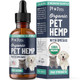 Pb Pets Organic Hemp Oil For Dogs And Cats - Liquid Supplement For Calming Hip & Joint Support And Overall Wellness - Made In Usa