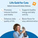 Pet Wellbeing Life Gold For Cats - Supports Detoxification & Healthy Immune Defenses With Burdock & Sheep Sorrel - Nasc & Vet-Formulated - 2 Oz Liquid Formula