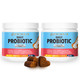 Petaxin Probiotics For Dogs - 6 Strains With Prebiotics - Supports Digestive And Immune System Relief For Diarrhea Bad Breath Allergies Gas Constipation Hot Spots - Made In Usa - 120 Chews