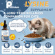 Petrivium L-Lysine Supplement For Cats - Vitamins & Taurine For Immune Support & Allergy Relief - Lysine For Respiratory Sneezing Runny Nose Eye Function - Natural Cat Antibiotic Drops - 60Ml Slamon Flavor