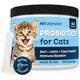 Petultimates Pet Ultimates Probiotics For Cats 20-Species Cat Probiotic Powder To Treat Diarrhea Vomiting Digestive Support & Cat Antibiotics Recovery Cat Health Supplies (44 Gr)