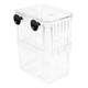 Petzilla In-Tank Aquarium Breeder Box For Fish Tank Breeding Incubator For Small Fish Hatchery Acrylic Divider For Shrimp Clownfish Aggressive Injured Fish (Small)