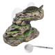 Pinvnby Turtle Basking Platform With 2 Pcs Suction CupsResin Turtle Dock Floating Ramp Resting Area Habitat Aquarium Ornament Tortoise Climbing Accessories For Tortoises Frogs(L)