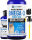 Planopaws Omega 3 Fish Oil For Cats - Better Than Salmon Oil - Kitten & Cat Vitamins And Supplements - Cat Dandruff Treatment - Liquid Fish Oil For Pets - Shedding Support - Cat Health Supplies For All Ages