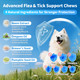 Poppaw Dog Flea And Tick Treatment Chewable 5-In-1 Natural Flea And Tick Prevention Chews Dog Oral Flea And Tick Support Supplement For All Breeds And Ages Chicken Flavor 135 Count