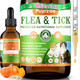 Puyrzoe Flea And Tick Prevention For Cats Natural Oral Cat Flea Treatment Drops With Pumpkin Seed Echinacea & Omega-3/6/9- Support Immunity Healthy Skin & Coat Digestion & Overall Wellness 60 Ml