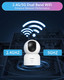 ZOSI Indoor Pan/Tilt Smart Security Camera,C518 2K 360 Degree Baby Pet Monitor,Plug-in 2.4G/5G Dual-Band WiFi Home Cam with Phone App,Night Vision,Person Detection,2 Way Audio,Cloud & SD Card Storage ZOSI Indoor Pan/Tilt Smart Security Camera,C518 2K 360 Degree Baby Pet Monitor,Plug-in 2.4G/5G Dual-Band WiFi Home Cam with Phone App,Night Vision,Person Detection,2 Way Audio,Cloud & SD Card Storage