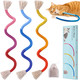 Retro Shaw Cat Toys Cat Chew Rope Toy 3Pcs With Refillable Catnip Safe Sisal String Dental Cleaning Interactive Toy For Indoor Kittens Kitty 23.6 Inches
