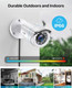 ZOSI H.265+ Full 1080p Home Security Camera System Outdoor Indoor, 5MP-Lite CCTV DVR 8 Channel with AI Human Vehicle Detection, 4 x 1080p Weatherproof Surveillance Camera, 80ft Night Vision, 1TB HDD ZOSI H.265+ Full 1080p Home Security Camera System Outdoor Indoor, 5MP-Lite CCTV DVR 8 Channel with AI Human Vehicle Detection, 4 x 1080p Weatherproof Surveillance Camera, 80ft Night Vision, 1TB HDD