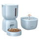 Sarpaws Automatic Cat Feeder And Water Dispenser Fw1 Wire Or Battery Cat Food Dispenser Timer Pet Feeder - Locking Lid Desiccant Bag Programmable Portion Control 4 Daily Meals 10S Voice Recorder