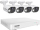 ZOSI C303 Spotlight Home Security Camera System with Audio,8CH 3K Lite DVR with 1TB SSD Hard Drive,4pcs H.265+ 1080p Outdoor CCTV Cameras,Night Vision,Person Vehicle Detection,for 24/7 Recording ZOSI C303 Spotlight Home Security Camera System with Audio,8CH 3K Lite DVR with 1TB SSD Hard Drive,4pcs H.265+ 1080p Outdoor CCTV Cameras,Night Vision,Person Vehicle Detection,for 24/7 Recording