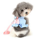 Selmai Bow Tie Dog Harness For Small Dogs Ruffles Design Cat Harness And Leash For Walking Adjustable Soft Padded For Puppies Boys Girls Kitten Jacket Easy On Spring Autumn Xs