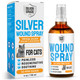 Silver Grade Cat Wound Care Spray With Silver Wounds Rashes Hot Spots Itch Scratching Irritation Bites & Burns Use A Cat Cone To Prevent Licking Safe Formula 4 Oz