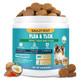 Snazfirst Dog Flea Treatment Chewable Oral Flea Prevention For Dogs Chewable-Hip And Joint Support-Allergy And Immune Support For All Breeds And Sizes(Chicken Flavor 150 Chews)
