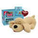 Snuggle Puppy Original Heartbeat Puppy Toy With Real-Feel Pulse & Heat Pack Plush Dog Comfort Toy For Crate Training First Nights & Puppy Transition - Biscuit